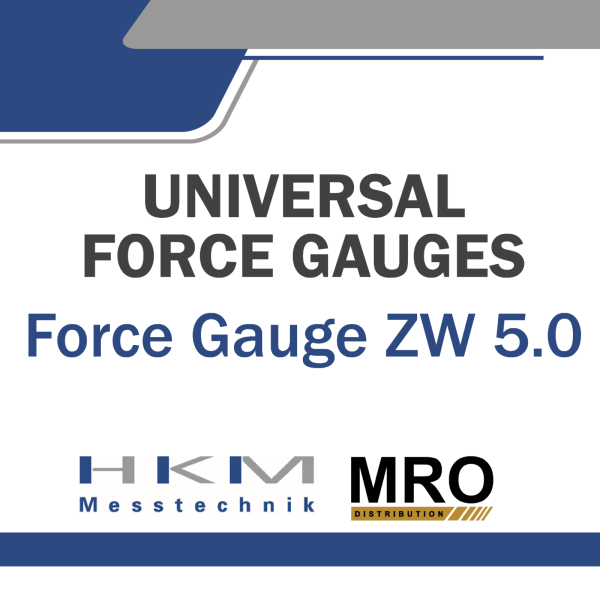 Force Gauge ZW 5.0 Universal Force Gauges Force Gauges & Portable Scales HKM MESSTECHNIK Selangor, Malaysia, Kuala Lumpur (KL), Shah Alam Supplier, Suppliers, Supply, Supplies | MRO Distribution Sdn Bhd