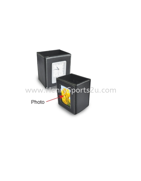 PUDT111 Pen Holder With Clock Pen Holder Stationery Premium Corporate Gift Kuala Lumpur (KL), Malaysia, Selangor, Segambut Services, Supplier, Supply, Supplies | Henry Sports