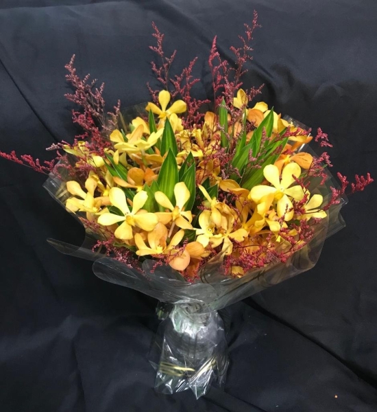 Orchid Hand Bouquet (HB-843) Orchid Hand Bouquet Kuala Lumpur (KL), Selangor, Malaysia Supplier, Suppliers, Supply, Supplies | Shirley Florist