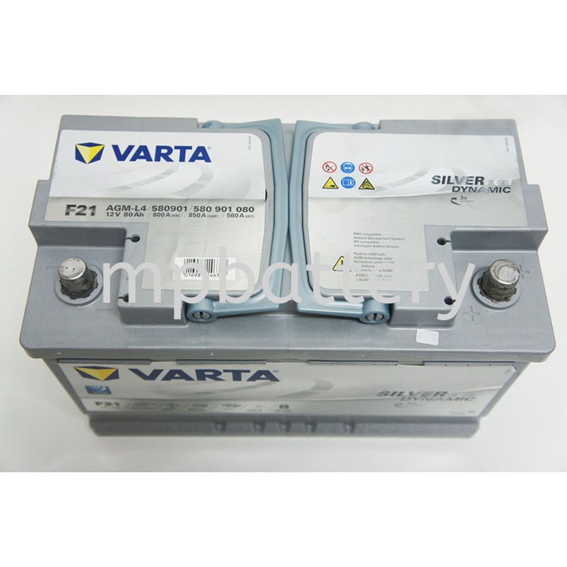 Varta Silver (F21) 80AGM Silver Series Varta Battery Selangor, Malaysia,  Kuala Lumpur (KL), Rawang Supplier, Suppliers,