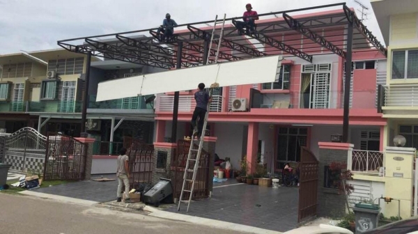  Roof Awnings ݶ Johor Bahru (JB), Malaysia Service | DS Construction & Design Sdn Bhd