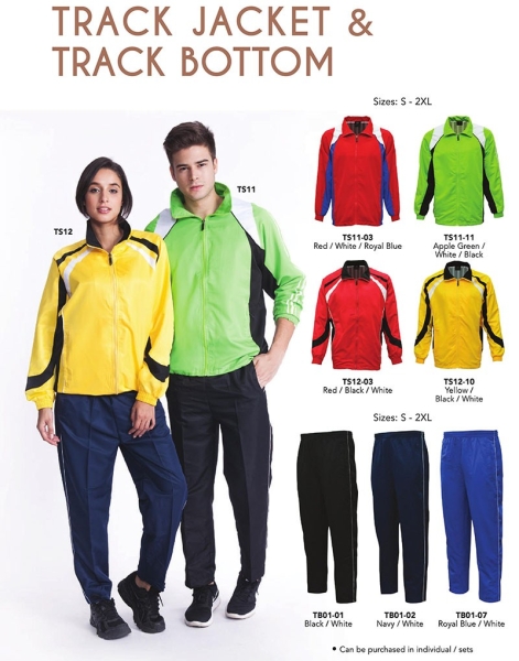 Track Jacket&Track Bottom Jacket Executive Jacket/Windbreaker Selangor, Klang, Malaysia, Kuala Lumpur (KL) Supplier, Manufacturer, Design, Supply | LIM Embroidery & Resources PLT