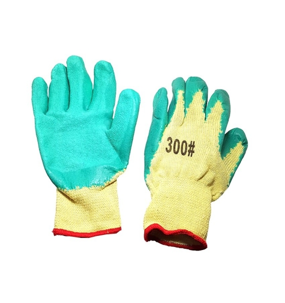 Latex/ Natural Rubber Coated Glove (Green & Yellow) - 00078Z PROCTECTIVE CLOTHING & EQUIPMENT V5-V8 Malaysia, Selangor, Kuala Lumpur (KL), Shah Alam Supplier, Suppliers, Supply, Supplies | Vicki Hardware Marketing (M) Sdn Bhd