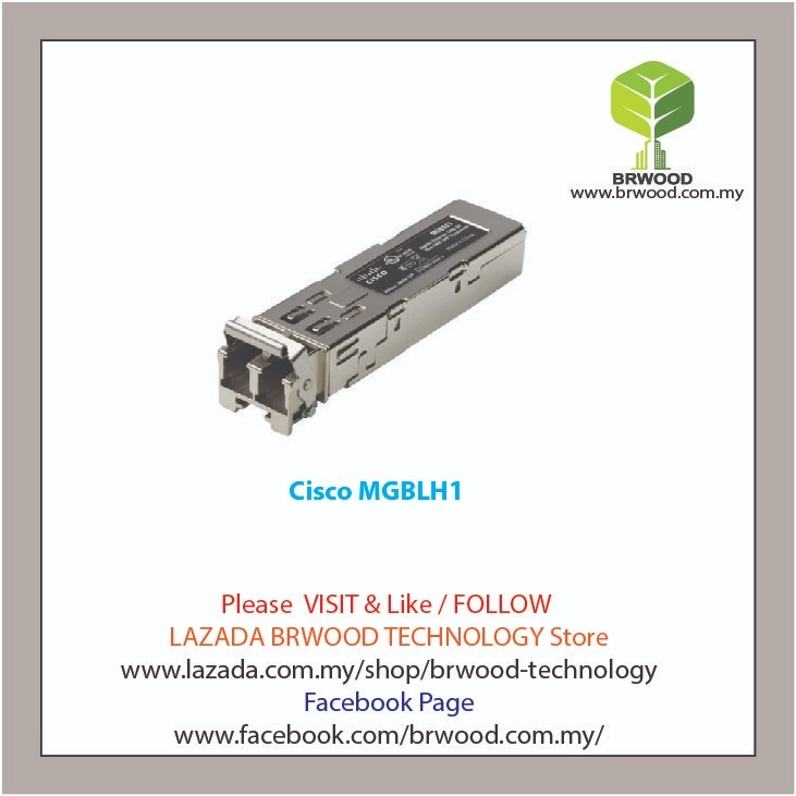 Cisco MGBLH1: Gigabit Ethernet LH Mini-GBIC SFP Transceiver