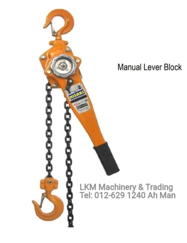 Manual Lever Block 0.75ton, 1.5ton, 3ton