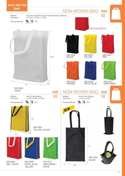  Non-Woven Bag Premium Gifts and Bags Selangor, Klang, Malaysia, Kuala Lumpur (KL) Supplier, Manufacturer, Design, Supply | LIM Embroidery & Resources PLT