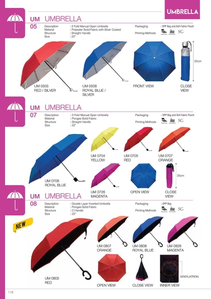  Umbrella Premium Gifts and Bags Selangor, Klang, Malaysia, Kuala Lumpur (KL) Supplier, Manufacturer, Design, Supply | LIM Embroidery & Resources PLT