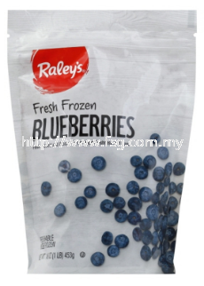 Raley's Blueberries 16oz Raley's Frozen Fruit  Kuala Lumpur (KL), Selangor, Malaysia Supplier, Supply, Supplies, Distributor | Five Star Gourmet Sdn Bhd