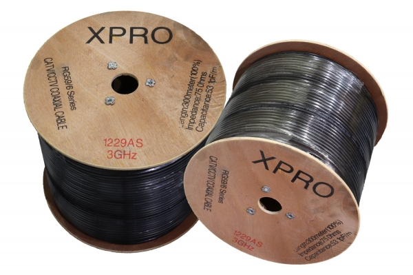 XPRO RG6 1229A 300M RG6 Coaxial Cable Coaxial Cable Kota Kinabalu  | Startech IT Sdn Bhd