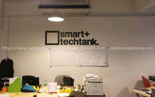 Smart Techtank indoor 3D Box up lettering signage designe at sepang Kuala Lumpur PAPAN TANDA HURUF TIMBUL 3D Kuala Lumpur (KL), Malaysia Pembinaan, Pasang, Pembekal | Great Sign Advertising (M) Sdn Bhd