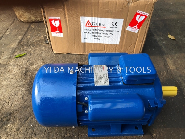 2hp Single Phase Electric Motor 1500RPM 1.5kw Electric Kuala Lumpur (KL), Malaysia, Selangor, Kepong Supplier, Suppliers, Supply, Supplies | YI DA MACHINERY & TOOLS