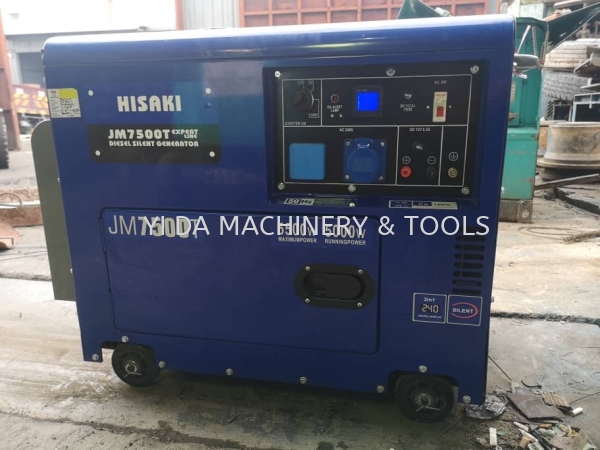 HISAKI DIESEL GENERATOR JM7500T Generator Kuala Lumpur (KL), Malaysia, Selangor, Kepong Supplier, Suppliers, Supply, Supplies | YI DA MACHINERY & TOOLS