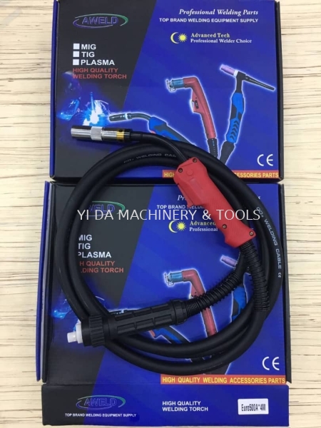 MIG TORCH 500A 4M Welding Accessories Kuala Lumpur (KL), Malaysia, Selangor, Kepong Supplier, Suppliers, Supply, Supplies | YI DA MACHINERY & TOOLS