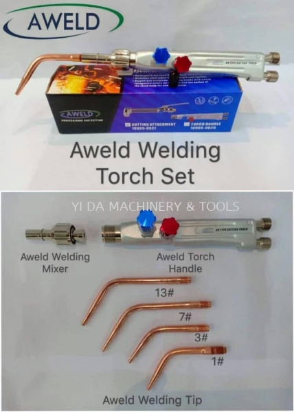 AWELD WELDING TORCH SET AWELD Welding Accessories Kuala Lumpur (KL), Malaysia, Selangor, Kepong Supplier, Suppliers, Supply, Supplies | YI DA MACHINERY & TOOLS