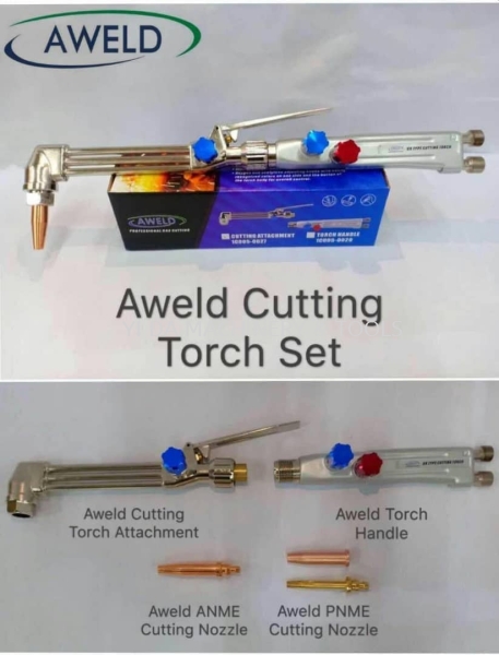 AWELD CUTTING TORCH SET Welding Accessories Kuala Lumpur (KL), Malaysia, Selangor, Kepong Supplier, Suppliers, Supply, Supplies | YI DA MACHINERY & TOOLS