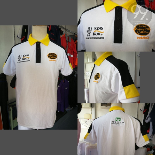 Polo Tshirt Polo T-Shirt Custom Made Selangor, Malaysia, Kuala Lumpur (KL), Kajang Uniform, Manufacturer, Supplier, Supply | 99 Uniform Factory Sdn Bhd