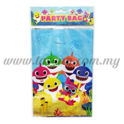 Metallic Party Loot Bag Baby Shark (P-MPLB-BS)