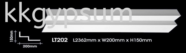 LT202 Light Troughs Malaysia, Selangor, Kuala Lumpur (KL), Petaling Jaya (PJ) Supplier, Suppliers, Supply, Supplies | K & K Gypsum Marketing Sdn Bhd