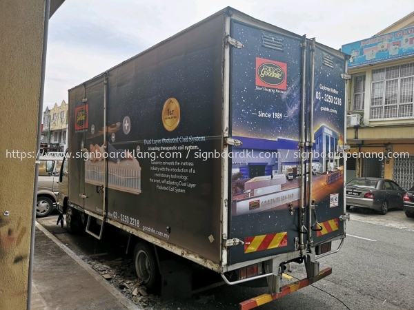 Goodnite sdn bhd Truck lorry sticker at kapar klang  Stiker Trak Lori Selangor, Malaysia, Kuala Lumpur (KL) Pembuat, Pebekal, Pemasangan | Great Sign Advertising (M) Sdn Bhd