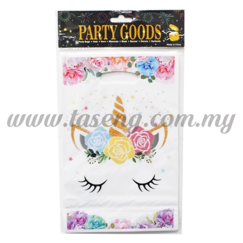 Party Loot Bag Eyelashes Unicorn (P-PLB-1820)