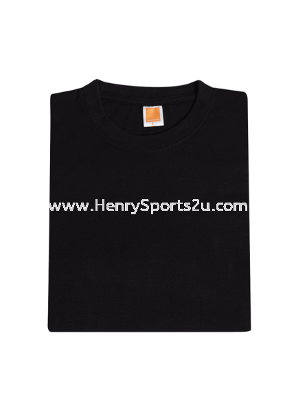 CT5102 Black Oren Sport Comfy Cotton Round Neck Round Neck T-shirt Plain Tee Comfy Cotton CT51 Oren Sport Round Neck T-Shirts - 100% Cotton  T-Shirt, Uniform, Cap & Apron Kuala Lumpur (KL), Malaysia, Selangor, Segambut Services, Supplier, Supply, Supplies | Henry Sports