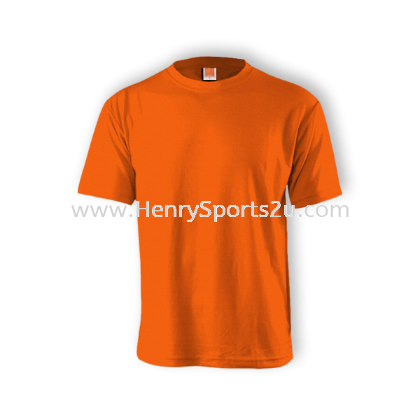 CT5207 Orange Oren Sport Cotton Round Neck Short Sleeve Plain Tee (Children) Kids Round Neck T-shirt Plain Tee Comfy Cotton CT52 Oren Sport Round Neck T-Shirts - 100% Cotton  T-Shirt, Uniform, Cap & Apron Kuala Lumpur (KL), Malaysia, Selangor, Segambut Services, Supplier, Supply, Supplies | Henry Sports