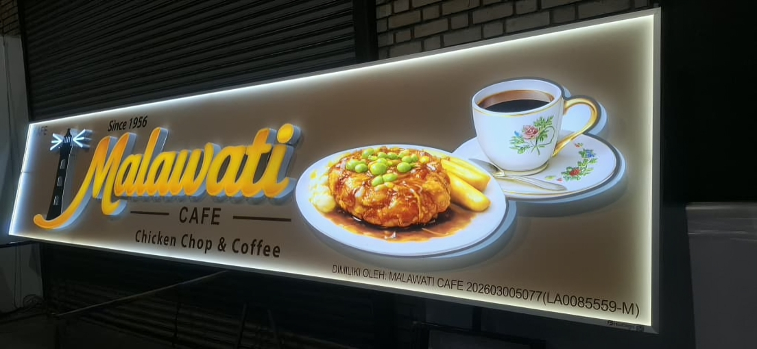 TOP-TIER 3D LED FRONT ILLUMINATED SIGNAGE BUILDER IN SALENG, BUKIT INDAH & ISKANDAR PUTERI