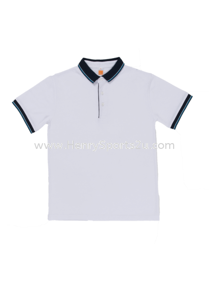 HC2000 White Oren Sport Honeycomb Short Sleeve Polo Tee Honey Comb Short Sleeve Polo Tee HC20 Oren Sport  Polo T-Shirt - Honey Comb T-Shirt, Uniform, Cap & Apron Kuala Lumpur (KL), Malaysia, Selangor, Segambut Services, Supplier, Supply, Supplies | Henry Sports