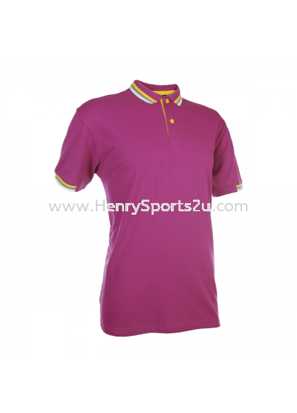 HC1130 Dark Purple Oren Sport Honeycomb Short Sleeve Polo Tee Honey Comb Short Sleeve Polo Tee HC11 Oren Sport  Polo T-Shirt - Honey Comb T-Shirt, Uniform, Cap & Apron Kuala Lumpur (KL), Malaysia, Selangor, Segambut Services, Supplier, Supply, Supplies | Henry Sports