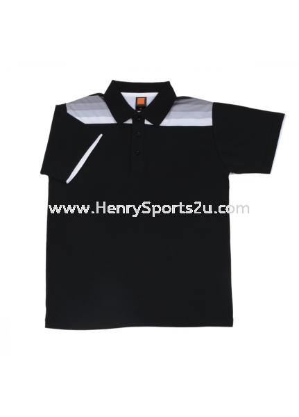 CI1102 Black Oren Sport Cotton Interlock Short Sleeve Polo Tee Cotton Interlock Short Sleeve Polo Tee CI11 Oren Sport  Polo T-shirt - Interlock Cotton T-Shirt, Uniform, Cap & Apron Kuala Lumpur (KL), Malaysia, Selangor, Segambut Services, Supplier, Supply, Supplies | Henry Sports