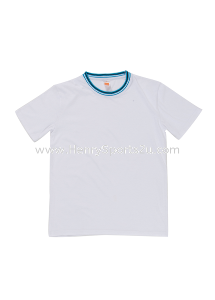 SJ0600 White Oren Sport Single Jersey Short Sleeve Round Neck Tee Single Jersey Short Sleeve Round Neck T-Shirt SJ06 Oren Sport  Round Neck T-Shirt - Single Jersey T-Shirt, Uniform, Cap & Apron Kuala Lumpur (KL), Malaysia, Selangor, Segambut Services, Supplier, Supply, Supplies | Henry Sports