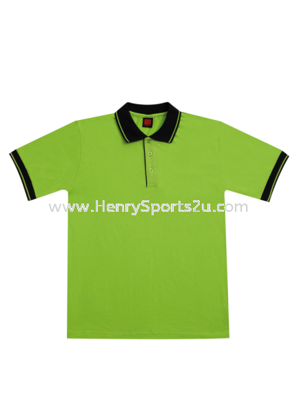 SJ0113 Lime Green Oren Sport Single jersey Short Sleeve Polo Tee Single Jersey Short Sleeve Polo Tee SJ01 Oren Sport  Polo T-Shirt - Single Jersey T-Shirt, Uniform, Cap & Apron Kuala Lumpur (KL), Malaysia, Selangor, Segambut Services, Supplier, Supply, Supplies | Henry Sports