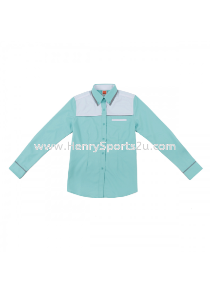 F13917 Turquoise Oren Sport F1 Uniform Long Sleeve Uniform F1 Long Sleeve F139 Oren Sport  Corporate Uniform T-Shirt, Uniform, Cap & Apron Kuala Lumpur (KL), Malaysia, Selangor, Segambut Services, Supplier, Supply, Supplies | Henry Sports