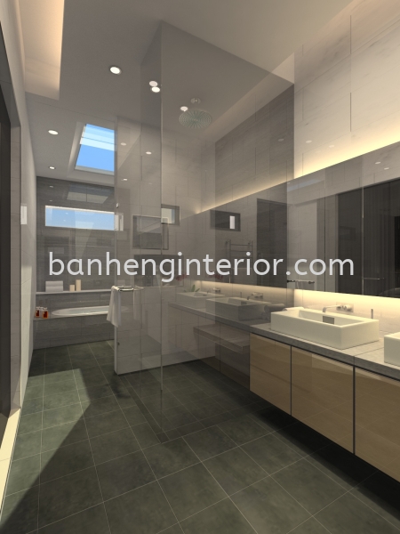 Bathroom Bathroom Design  Johor Bahru (JB), Johor, Skudai Service, Renovation, Construction | Ban Heng Interior Design Sdn Bhd