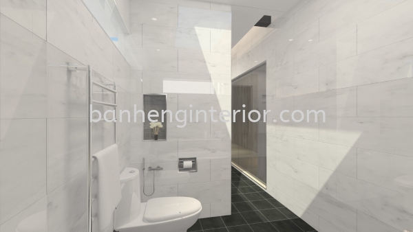 Bathroom Bathroom Design  Johor Bahru (JB), Johor, Skudai Service, Renovation, Construction | Ban Heng Interior Design Sdn Bhd
