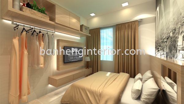 Budget Bedroom Design Budget Bedroom Design Bedroom Design Johor Bahru (JB), Johor, Skudai Service, Renovation, Construction | Ban Heng Interior Design Sdn Bhd