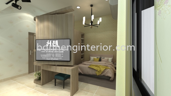 Master Bedroom Design Master Bedroom Design Bedroom Design Johor Bahru (JB), Johor, Skudai Service, Renovation, Construction | Ban Heng Interior Design Sdn Bhd