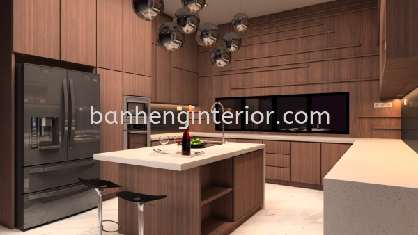 Kitchen Cabinet Design  Kitchen Cabinet Design  Johor Bahru (JB), Johor, Skudai Service, Renovation, Construction | Ban Heng Interior Design Sdn Bhd