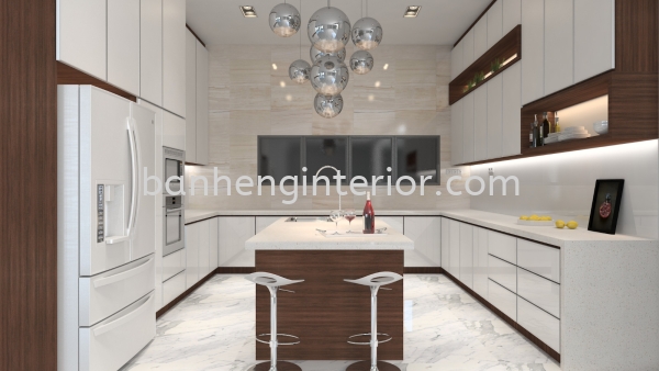 Kitchen Cabinet Design  Kitchen Cabinet Design  Johor Bahru (JB), Johor, Skudai Service, Renovation, Construction | Ban Heng Interior Design Sdn Bhd