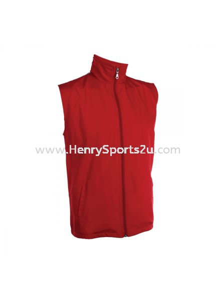 VJ0695 Red Oren Sport Vest Jacket Vest Jacket VJ06 Oren Sport  Vest & Apron T-Shirt, Uniform, Cap & Apron Kuala Lumpur (KL), Malaysia, Selangor, Segambut Services, Supplier, Supply, Supplies | Henry Sports