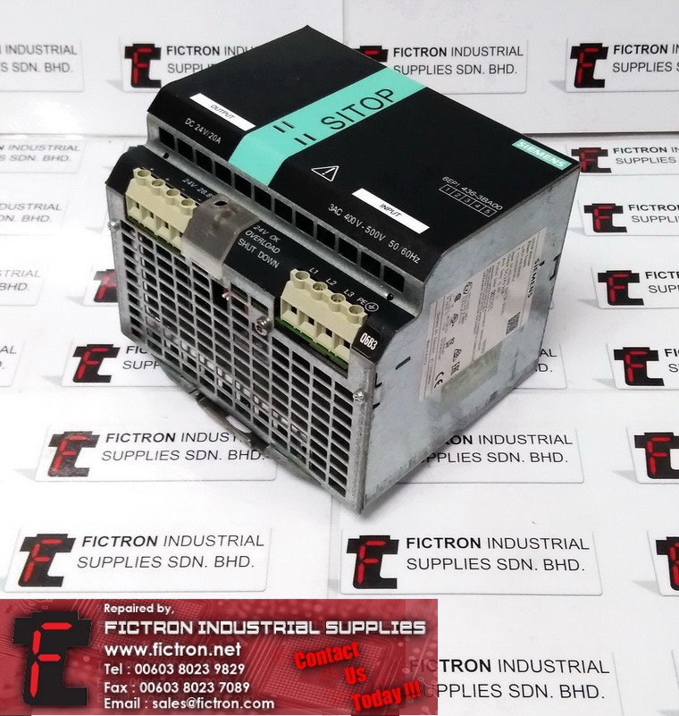 6EP1436-3BA00 6EP14363BA00 SIEMENS Sitop Power Supply Repair Supply Malaysia Singapore Indonesia USA Thailand