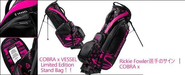 Warning COBRA Golf x Vessel Limited Edition Stand Bag