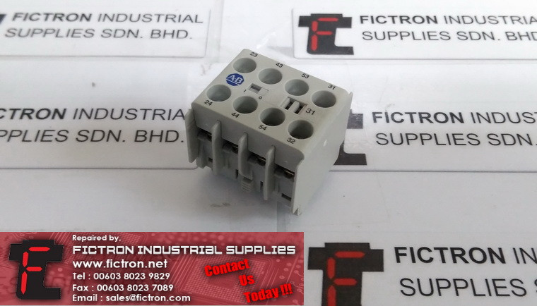 100-KFC31 100KFC31 ALLEN BRADLEY Contact Block Supply Malaysia Singapore Indonesia USA Thailand Australia