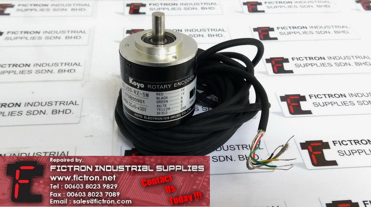 TRD-J50-RZ-5M TRDJ50RZ5M KOYO Rotary Encoder Repair Malaysia Singapore Indonesia USA Thailand Australia