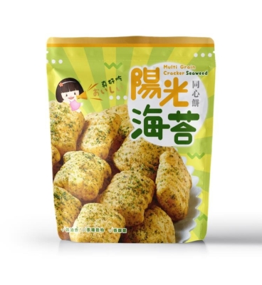 YKT Multi Grain Cracker-Seaweed һʮYͬV-̦ 100g / pkt