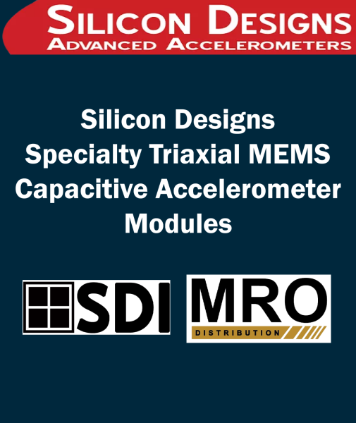 Silicon Designs Specialty Triaxial MEMS Capacitive Accelerometer Modules 3-Axis Plug-&-Play DC Accelerometer Modules SILICON DESIGNS Selangor, Malaysia, Kuala Lumpur (KL), Shah Alam Supplier, Suppliers, Supply, Supplies | MRO Distribution Sdn Bhd