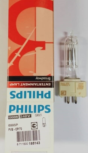 Philips 6995P 240V 1000W GX9.5 FVB CP70 Theatre Lamp Stage Studio Theatre Lamps Selangor, Malaysia, Kuala Lumpur (KL), Subang Jaya Supplier, Suppliers, Supply, Supplies | Lindner Sdn Bhd