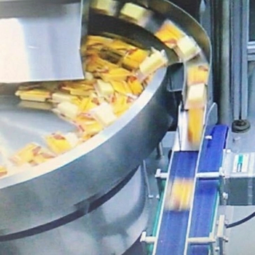 Vibratory Bowl Feeder For Cheese