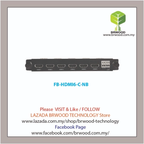 Uniview FB-HDMI6-C-NB: 6-Channel H.265 Decoder Card