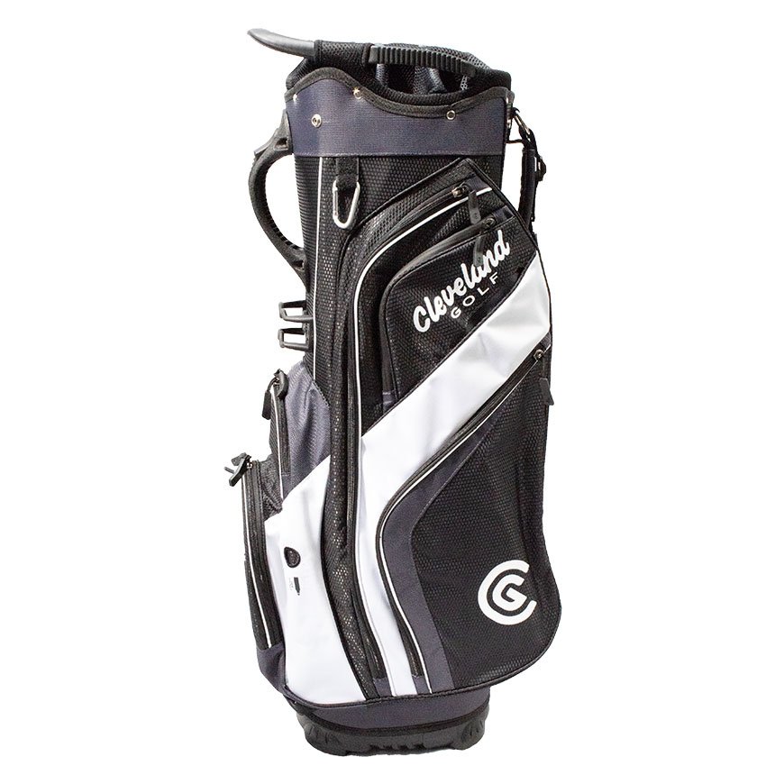 CLEVELAND FRIDAY CART BAG BLACK/CHARCOAL/WHITE
